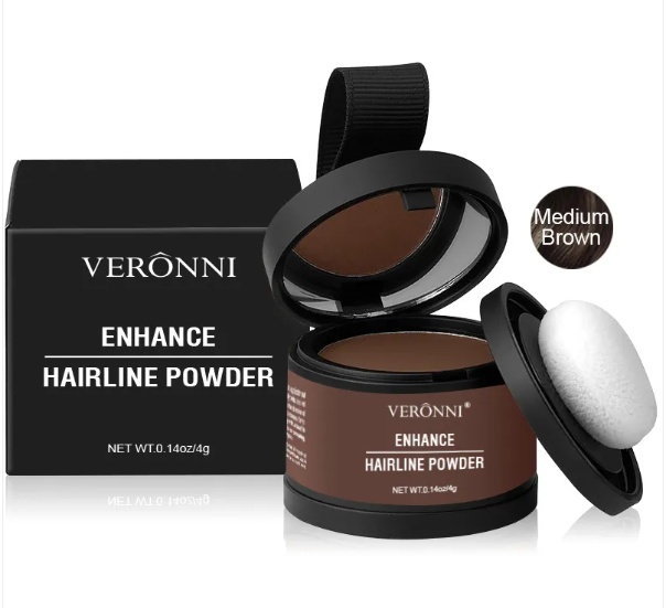 14-Color Hairline Powder Concealer – Root Touch-Up & Hair Shadow Powder
