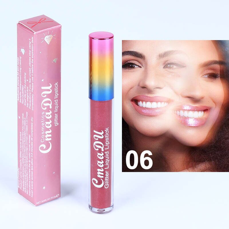 Shiny Matte Metal Lip Gloss Lipstick - Symphony
