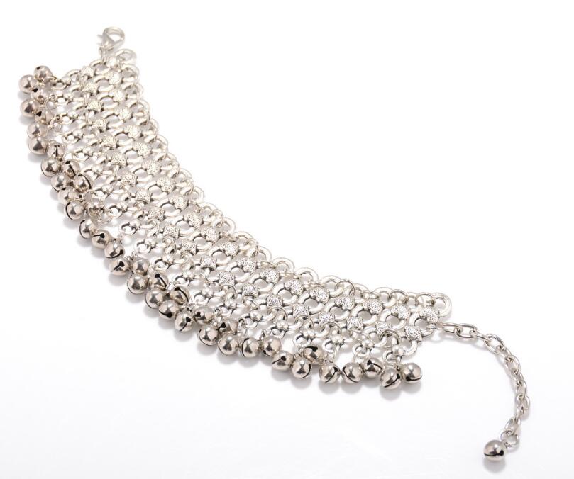 Ethnic Style Anklet with Bells and Tassels