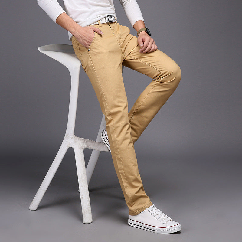 Men’s Thickened Cotton Trousers – Warm Autumn & Winter Casual Pants