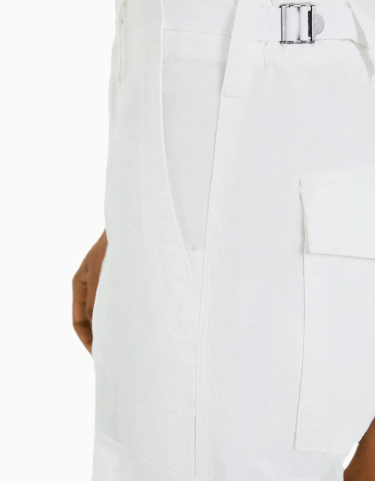 High Waist Cargo Pants – Skinny Fit Stretch Pants for Women