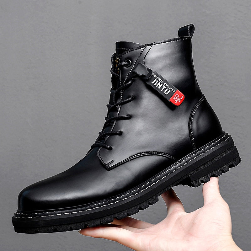 Trendy Locomotive Fashion Boots