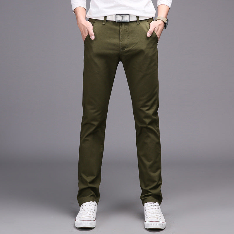 Men’s Thickened Cotton Trousers – Warm Autumn & Winter Casual Pants