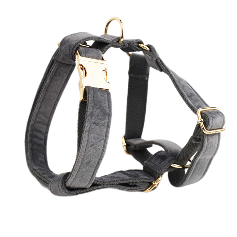 Premium Velvet Dog Collar – Soft Adjustable Fashion Pet Collar with Bow