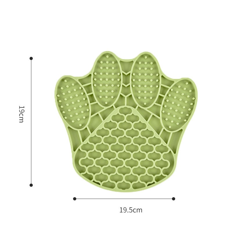 Silicone Dog Licking Mat – Slow Feeding & Interactive Pet Feeding Mat for Dogs & Cats, 20 × 20 cm