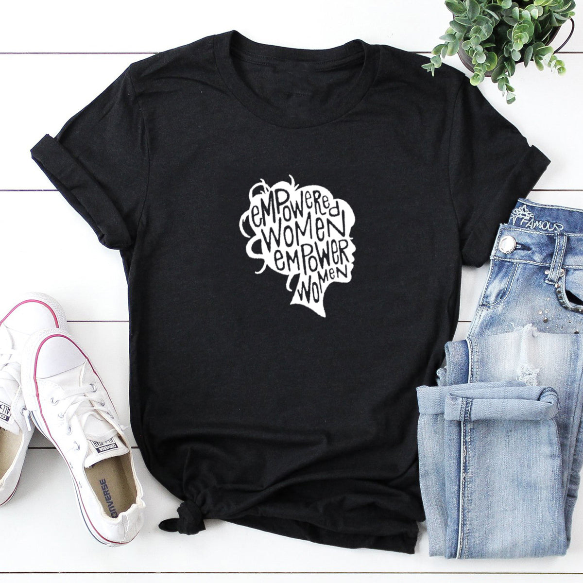 Empowered Women Graphic Streetwear T-Shirt