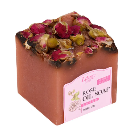 Pure Essence Facial Soap – Essential Oil Hydrating & Gentle Exfoliating Cleansing Bar for Radiant Skin