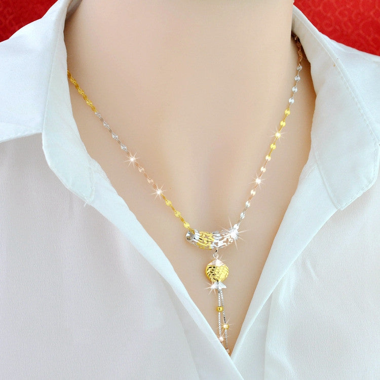 925 Silver Tassel Pendant Necklace