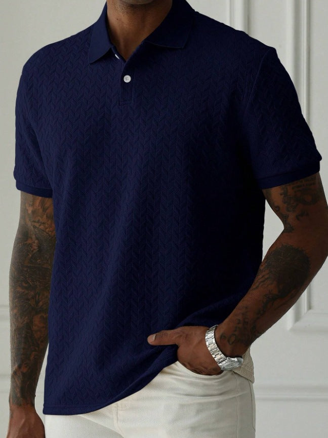 Men’s Classic Cotton Blend Polo Shirt – Short Sleeve Button Polo, S–XXL