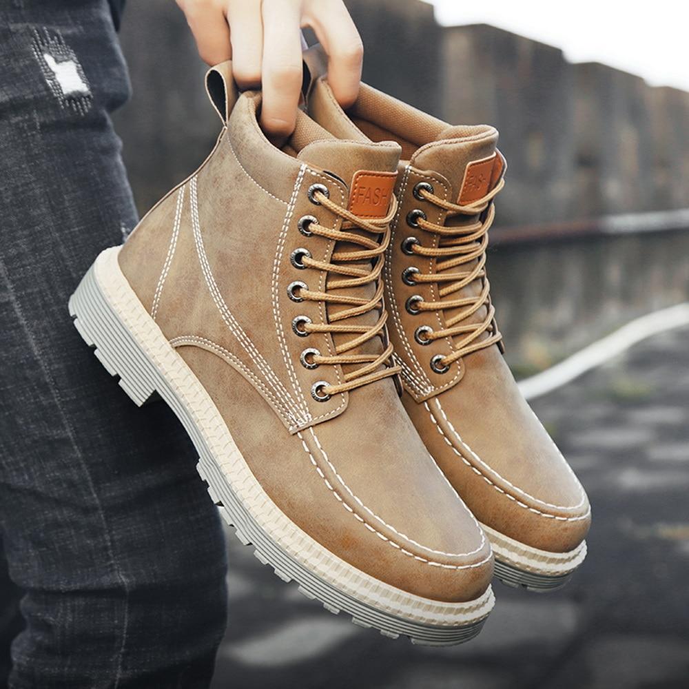 Men's High Top Martin Boots