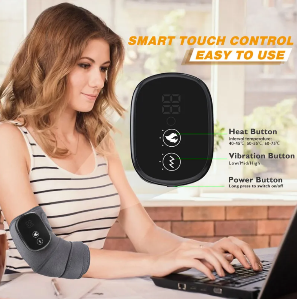 Electric Heating Knee Pads – USB Rechargeable Warmth Wraps for Joint Comfort