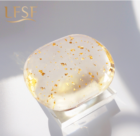 Amino Acid Handmade Soap – Gold Foil, Rose, Horse Oil & Bamboo Charcoal Gentle Cleansing Bar