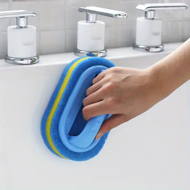 Cleaning Brush Sponge – Flexible Multi-Surface Kitchen & Bathroom Scrubber