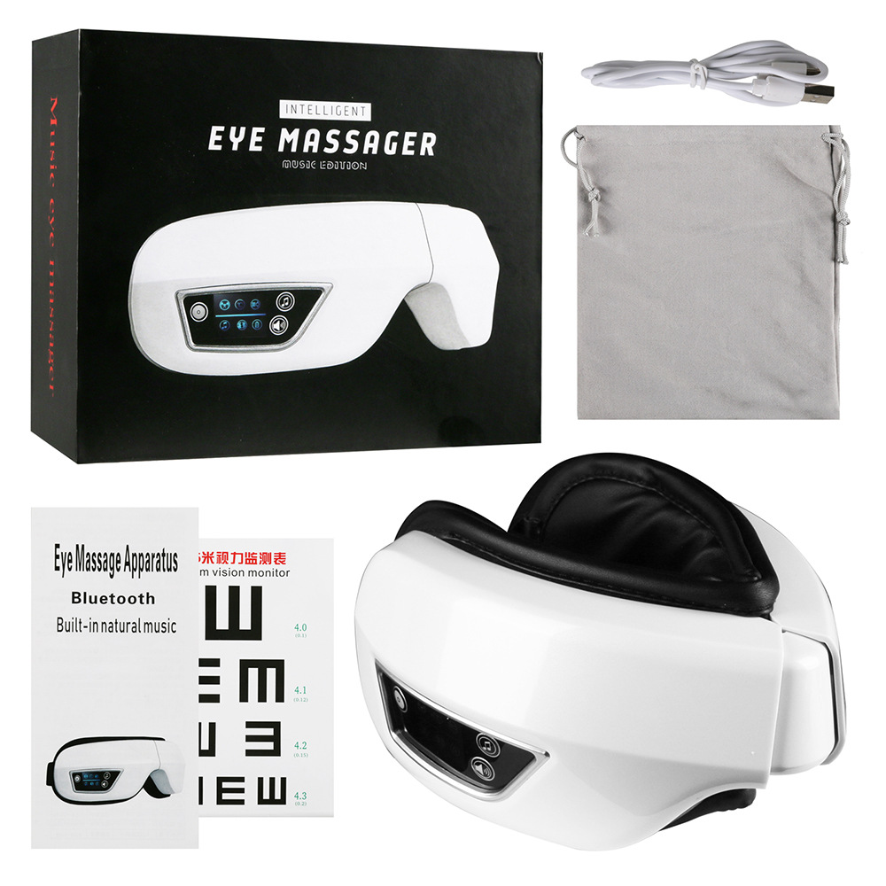 Eye Massager – Heated Compression Massage Mask for Eye Relief