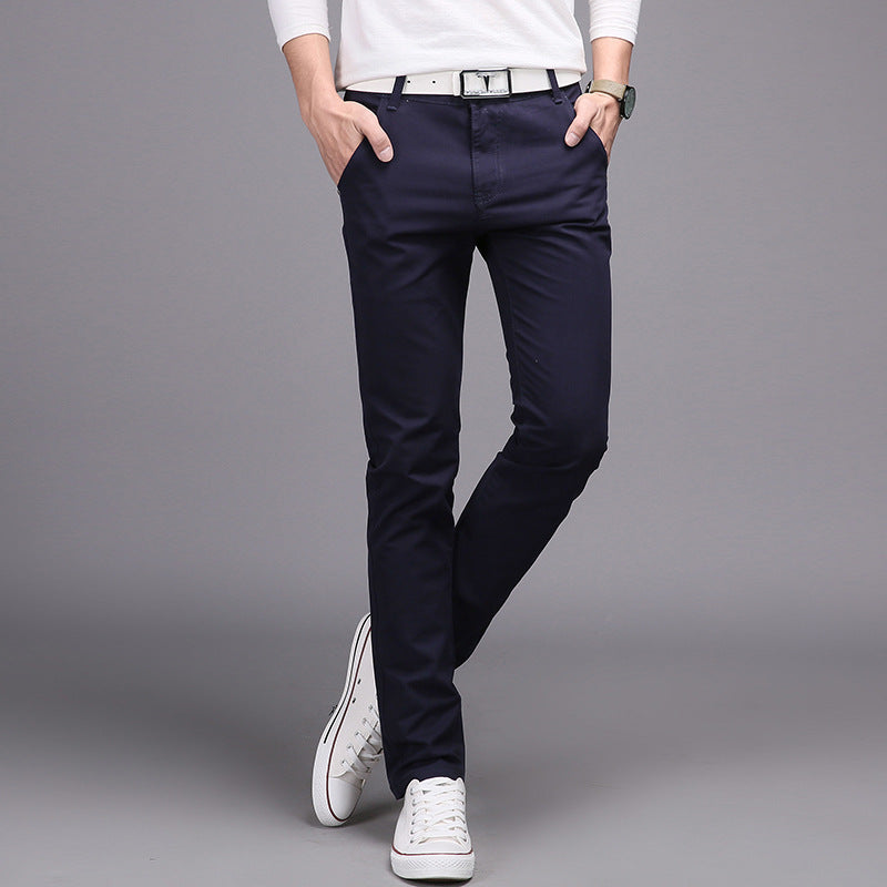 Men’s Thickened Cotton Trousers – Warm Autumn & Winter Casual Pants