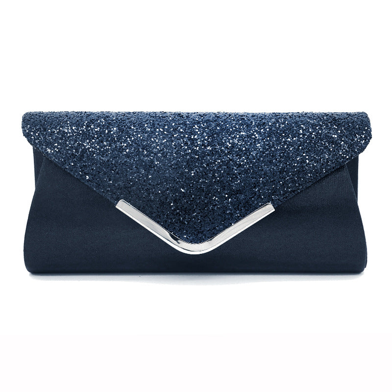 European & American Sequin Handbag for Women – Lightweight Sparkling PVC Dinner & Cosmetic Bag