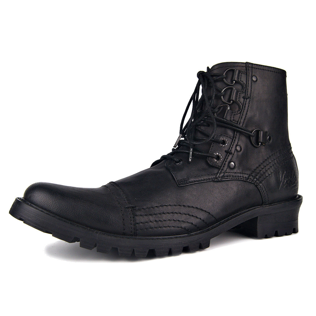 Men’s Martin Boots – Classic Casual Leather-Style Ankle Boots