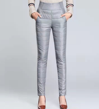 Women’s Cartoon High-Waist Jogger Pants – Casual Black & Grey Trousers, M–5XL
