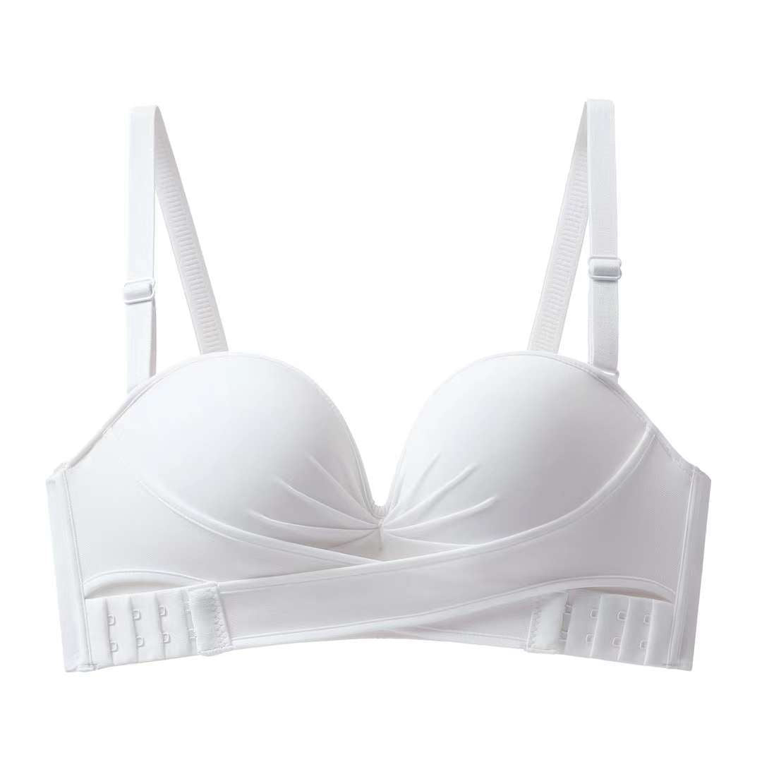 Women’s Strapless Invisible Bra – Supportive Seamless Bra for Dresses & Tops