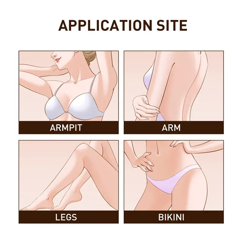 Hair Removal Spray for Arms, Legs, Underarms & Bikini Line