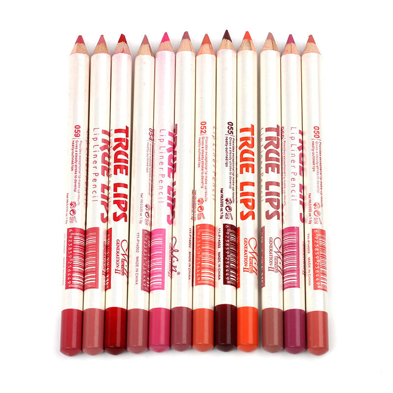 12 Color Waterproof Lip Liner Set