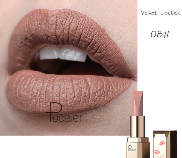 Pudale Matte Lipstick - Waterproof, 26 Colors Available