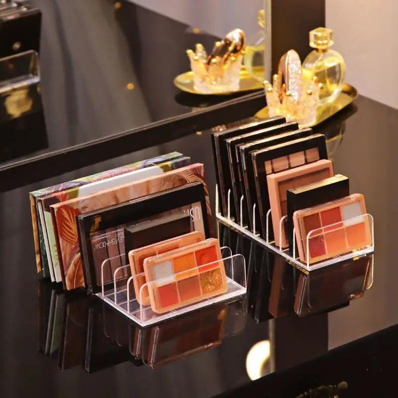 Acrylic Makeup Organizer for Eye Shadow Palette Display