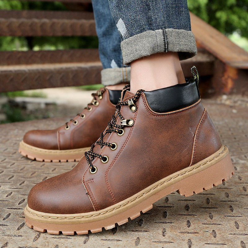 Men's High-Top Heightened Boots