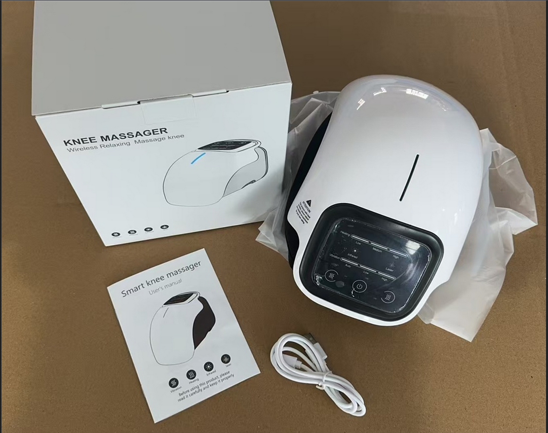 Vibration Heated Intelligent Knee Massager – Cordless Pain Relief Brace
