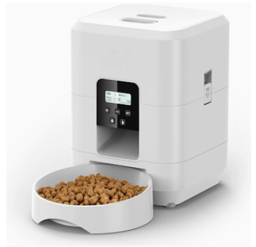 Smart Automatic Pet Feeder – WiFi & Programmable Food Dispenser for Dogs & Cats