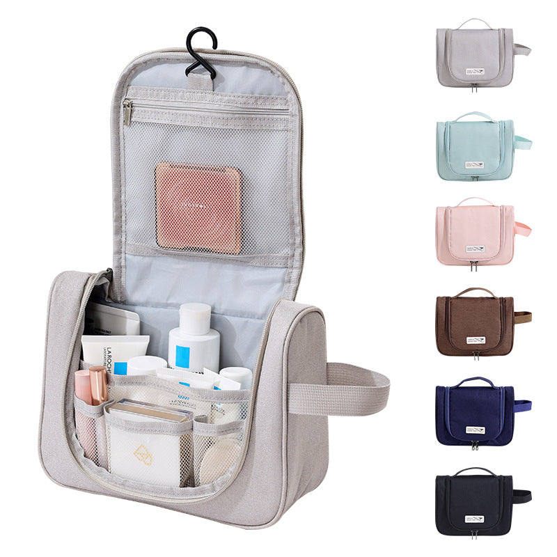 Hanging Travel Toiletry Bag – Large Capacity Cosmetics Organizer