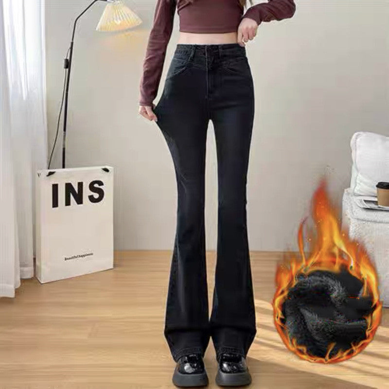 Women’s Cotton Jeans – Soft Stretch Denim with Cropped, Full-Length & Fleece-Lined Options, Sizes 25–32