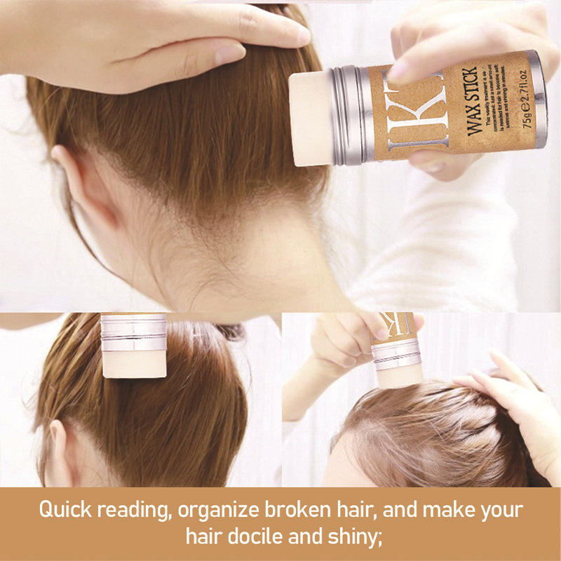Hair Styling Wax Stick – Unisex Wax for Flyaways & Hair Definition