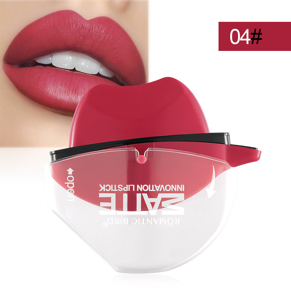 Matte Lipstick Lip Gloss in Creative Shapes