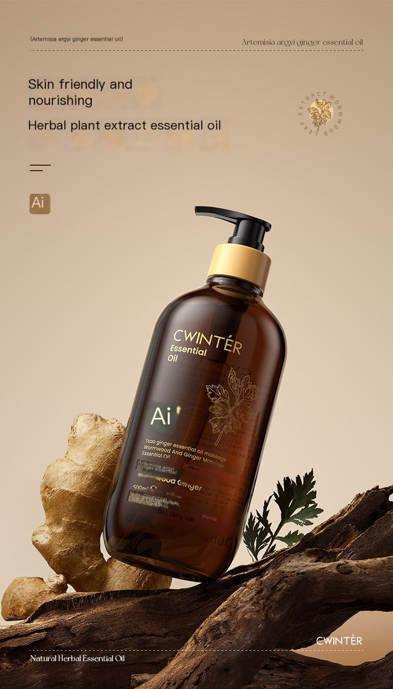 Ginger Essential Oil 500ml – Moisturizing Body Care Essential Oil