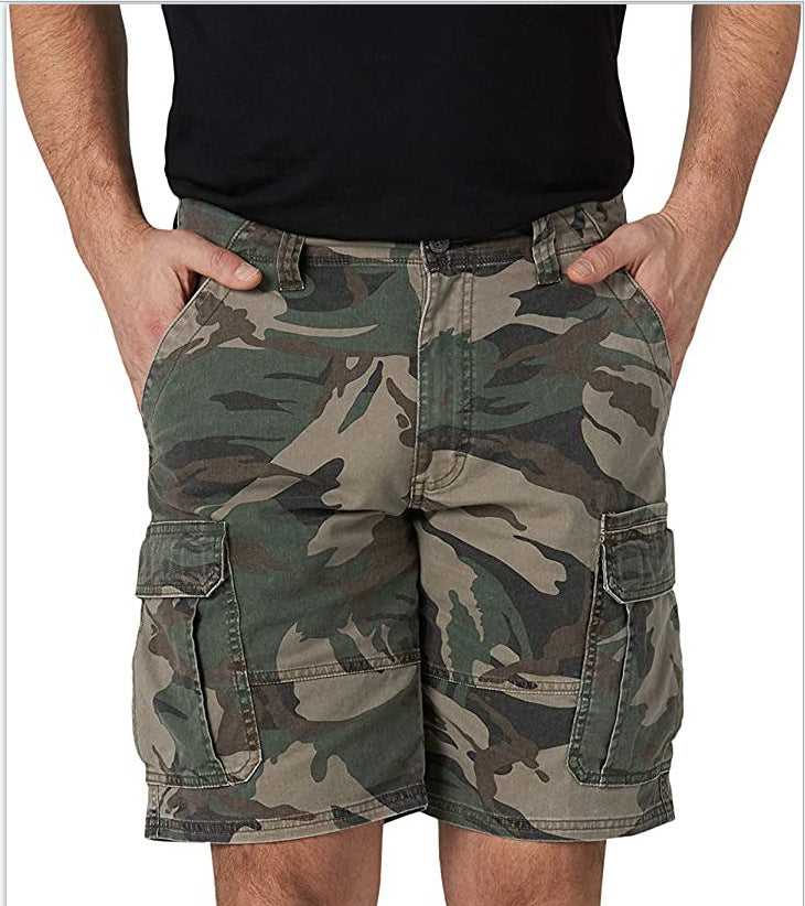 Men’s Casual Workwear Pocket Pants – Straight-Fit Multi-Pocket Casual Trousers