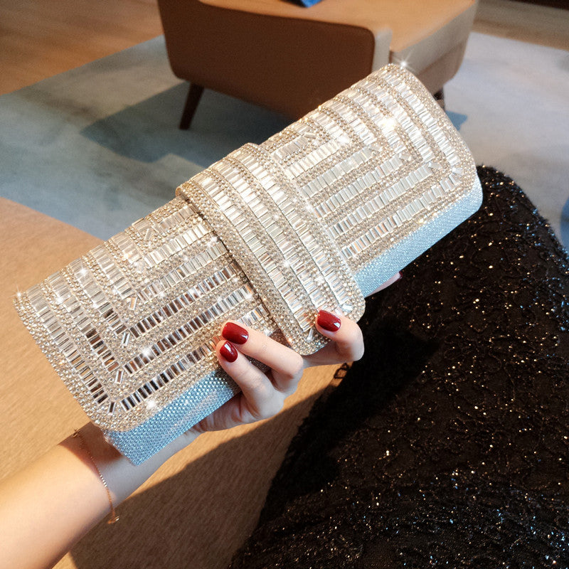 Glitter Evening Bag for Women – Elegant Wedding Clutch, Shoulder & Crossbody Party Purse