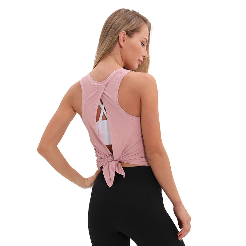 Women’s Loose Yoga Tank Top – Breathable Workout & Fitness Top