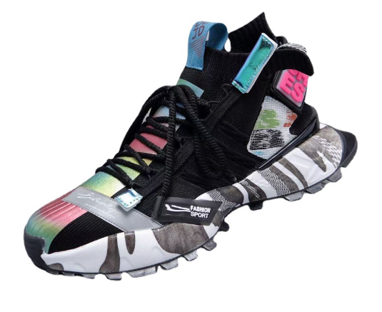 Men's Spring Fashionable Basketball & Running Sneakers