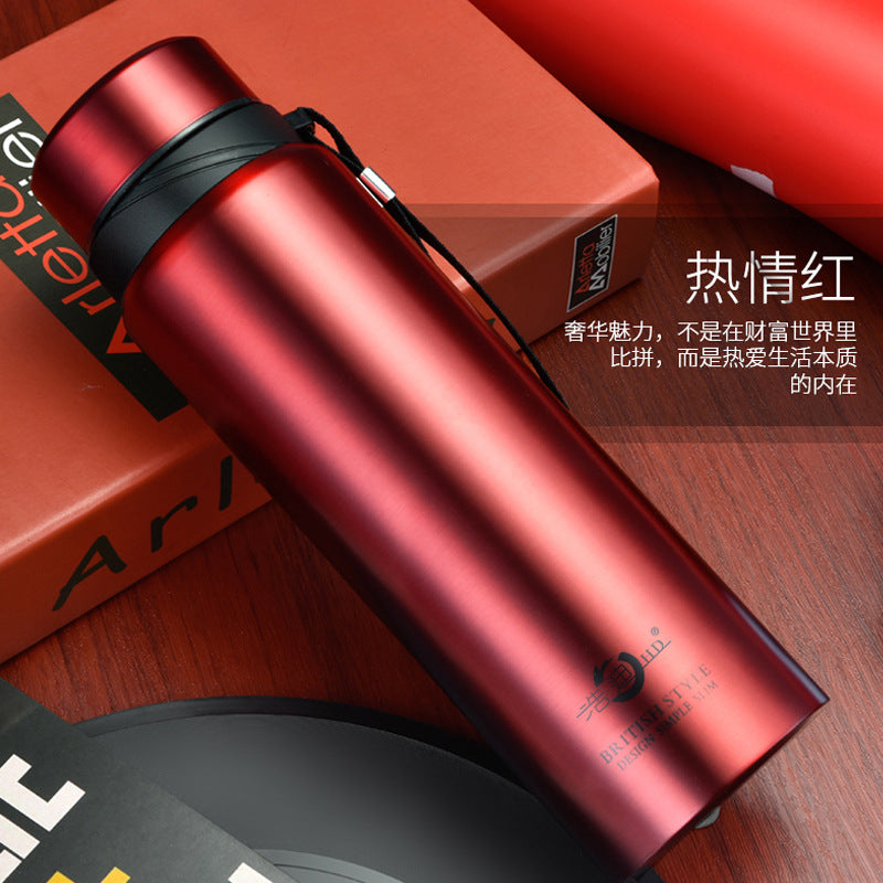 HaoDi Smart Stainless Steel Travel Mug – Large Capacity Insulated Cup with Temperature Display