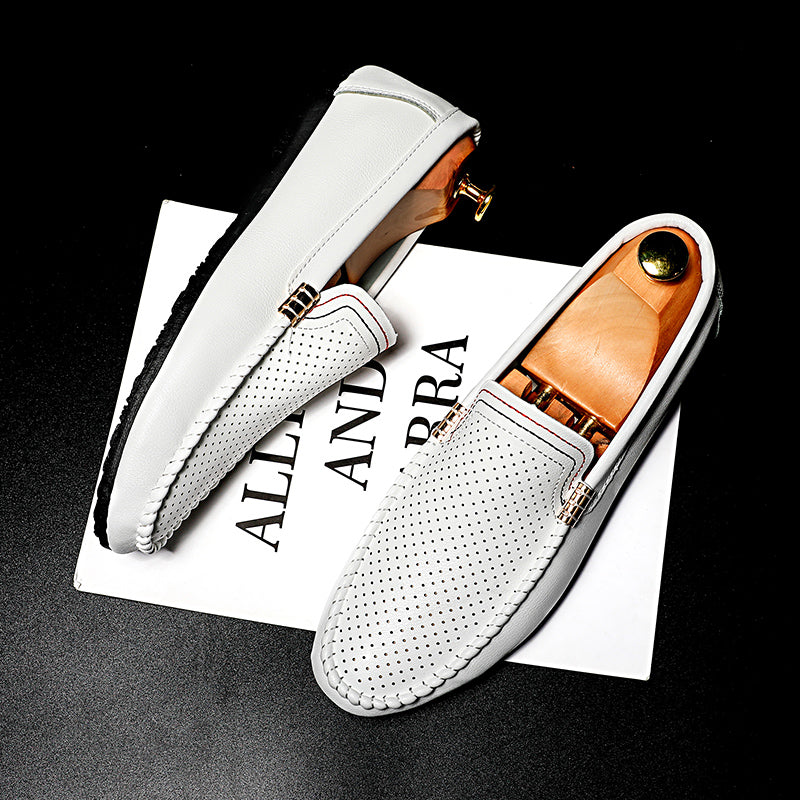 Men’s Casual Slip-On Loafers – Classic Driving Shoes