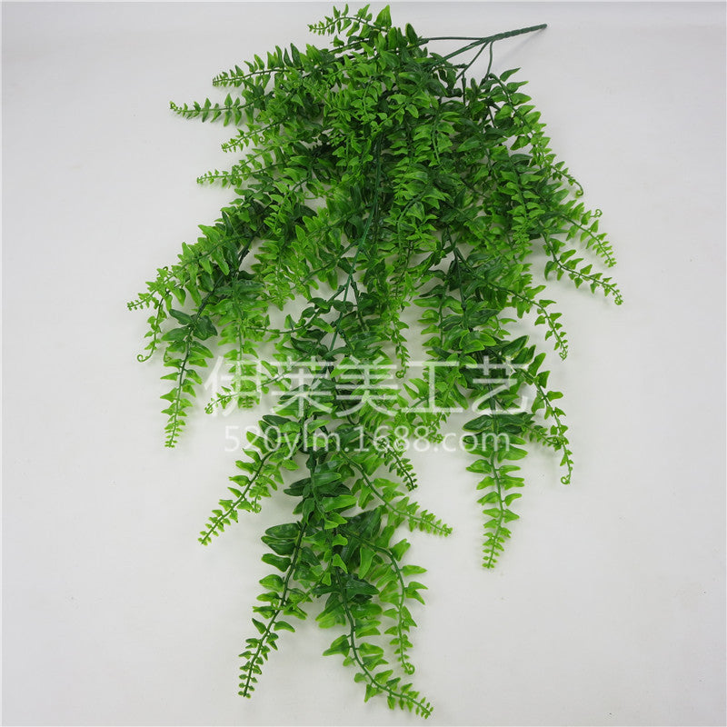 Faux Botanical Wall Hanging – Realistic Greenery Accent for Home & Office Decor