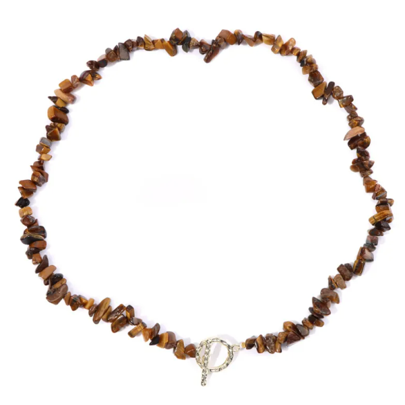 Natural Stone Bead Necklace