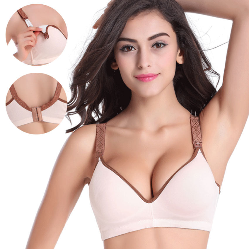 One-Piece Wireless Nursing Bra – Comfortable Maternity & Breastfeeding Bra