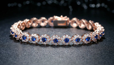 Zircon Bracelet for Women with Rhinestones
