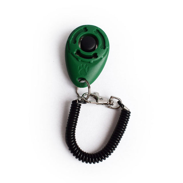 Adjustable Dog Training Clicker with Wrist Strap – Portable Pet Behavior Training Tool