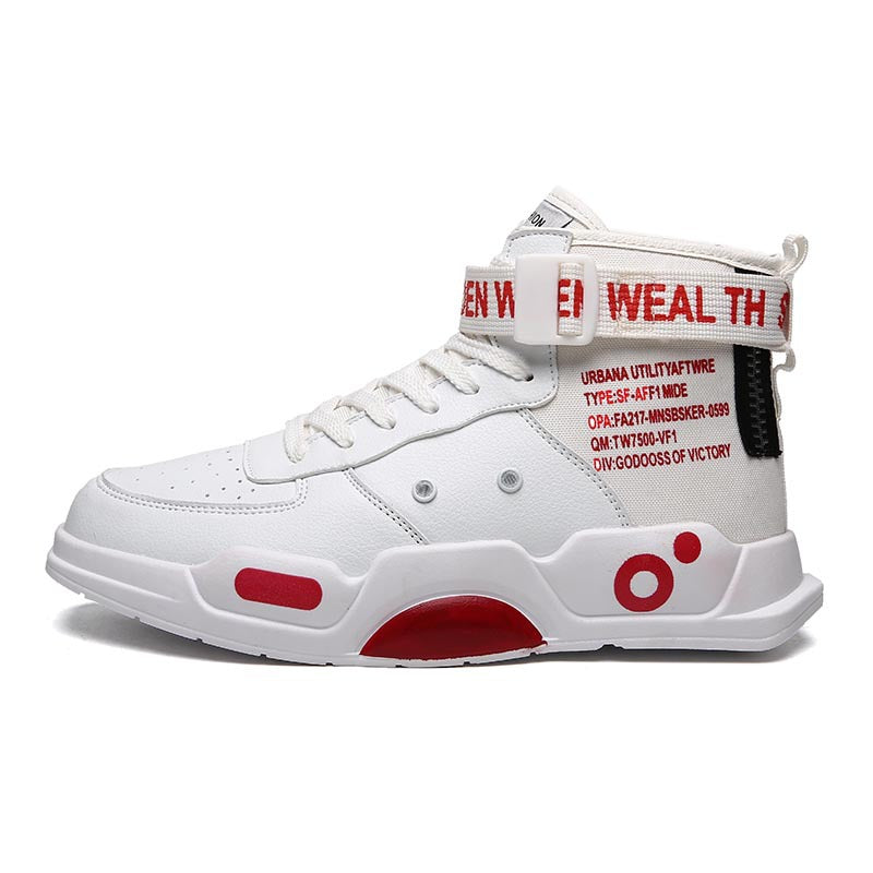 High-Top Casual Sneakers for Men, Size 45-46
