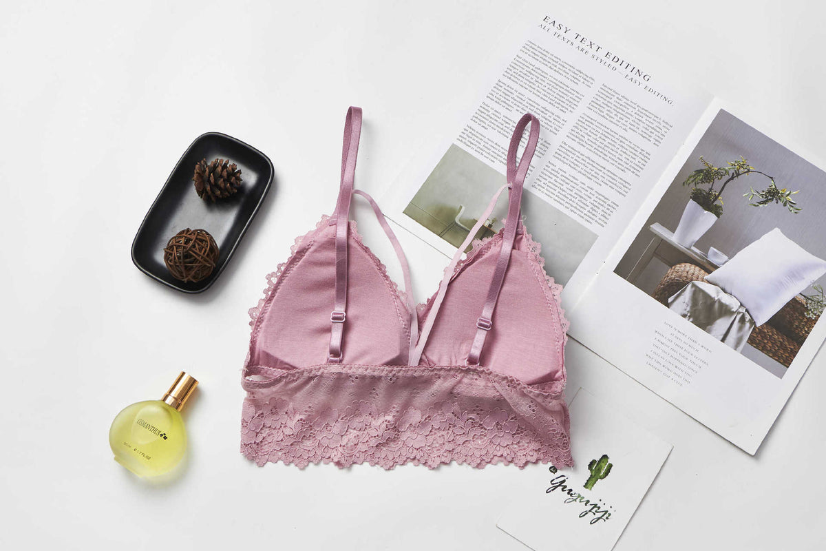 Women’s Lace Trim Strapless Bra – Elegant Support for Dresses & Off-Shoulder Tops