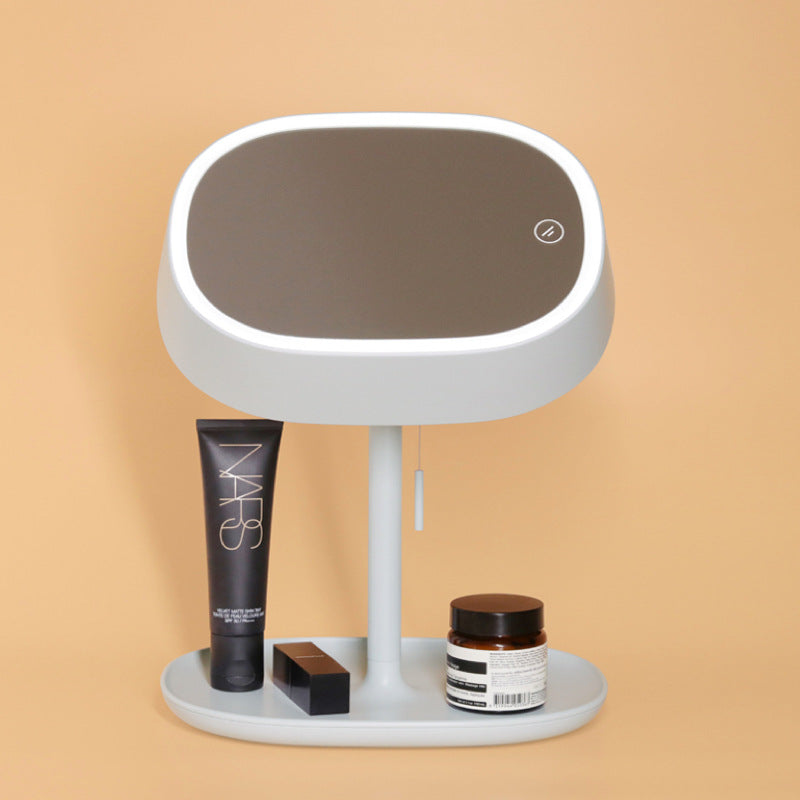 LED Makeup Mirror with Desktop Design and Lighting
