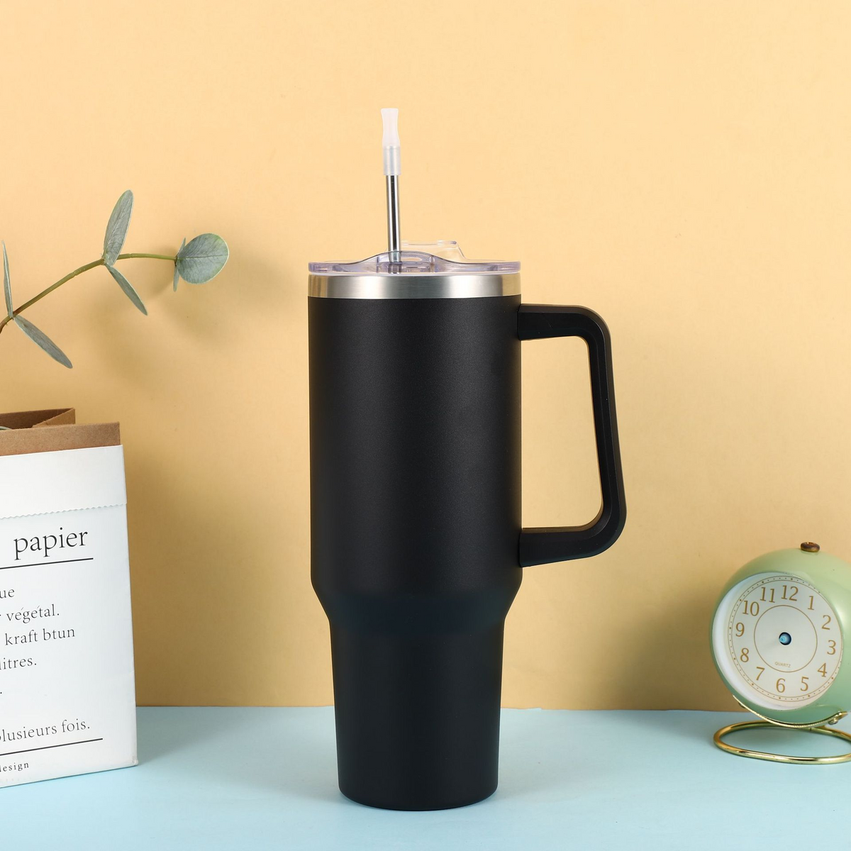 40oz Stainless Steel Large Capacity Cup – Insulated Travel Tumbler
